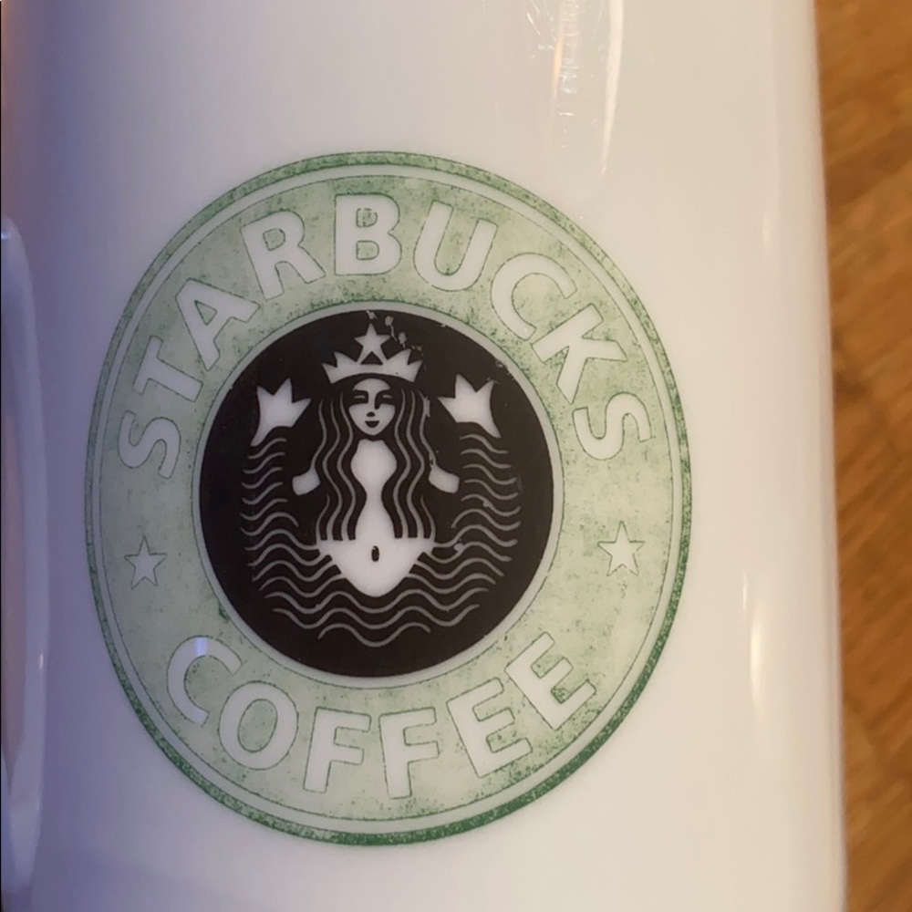 Super Rare Original Designed Starbucks Logo Mug